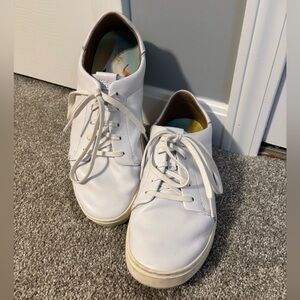 White Leather Sneakers